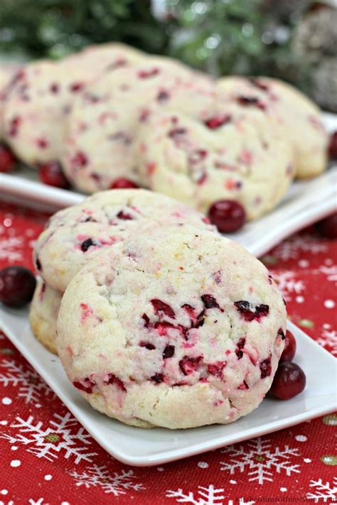 Cranberry Orange Shortbread Cookies - Kitchen Fun With My 3 Sons