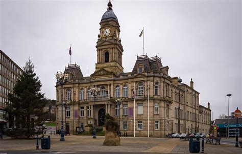 Dewsbury Town Hall Photograph by Mike Walker