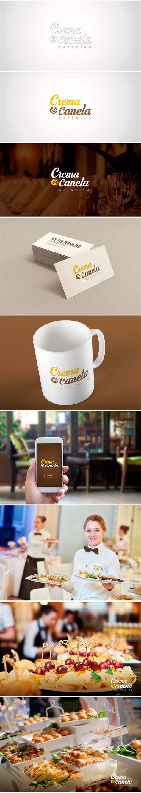 Crema & Canela on Behance