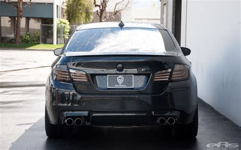 Black on Black Stealth BMW F10 M5 - autoevolution