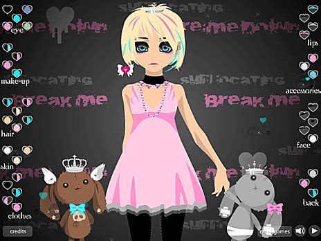 The Emo Girl Game - Play online at Y8.com