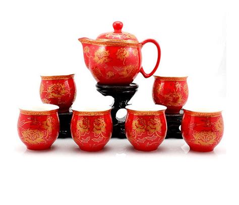 Chinese Wedding Tea Set for Tea Ceremony – YannyExpress