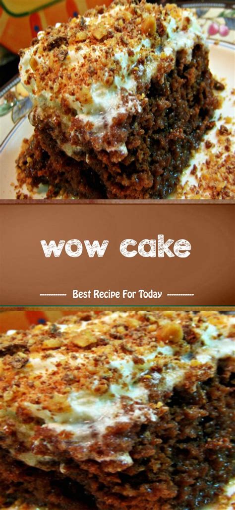 wow cake | Cake recipes, Desserts, Food