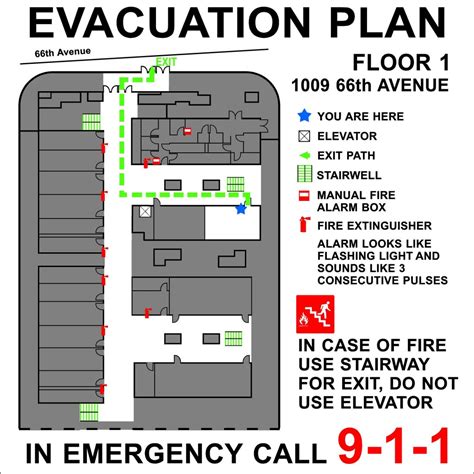 Evacuation Maps - SignWorks, Inc. California