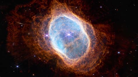 Southern Ring Nebula Wallpaper 4K, James Webb Space Telescope, 5K