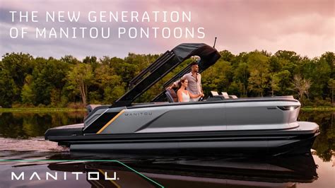 The New Generation of Manitou Pontoons - YouTube