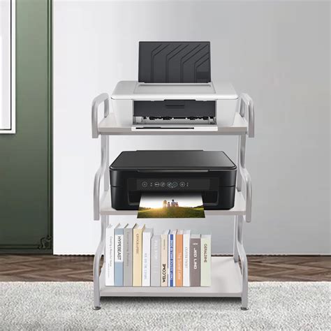 SUNYOU Metal Printer Stand | Wayfair