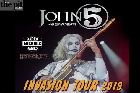 JOHN 5 and The Creatures Announce Second U.S. Leg of Their Invasion Tour - ThePitMagazine.com