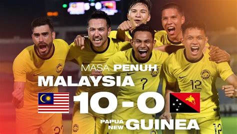 Malaysia national football team won 10-0 | Dailysports