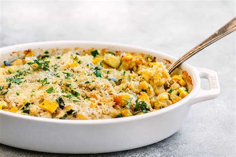 Summer Squash Casserole | Cheesy and Healthy - Posh Journal