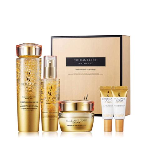 Buy Brilliant Gold Skin Care Set (5piece) at Low Price - TofuSecret