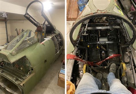 F-100D Super Sabre Cockpit For Sale: “Incredible Project With Good Bones”