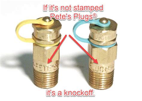 Pete's Plugs —The only Test Plug with a Proven Track Record