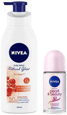 NIVEA Body Lotion, Extra Whitening Cell Repair SPF 15, For All Skin Types, 400ml And NIVEA ...