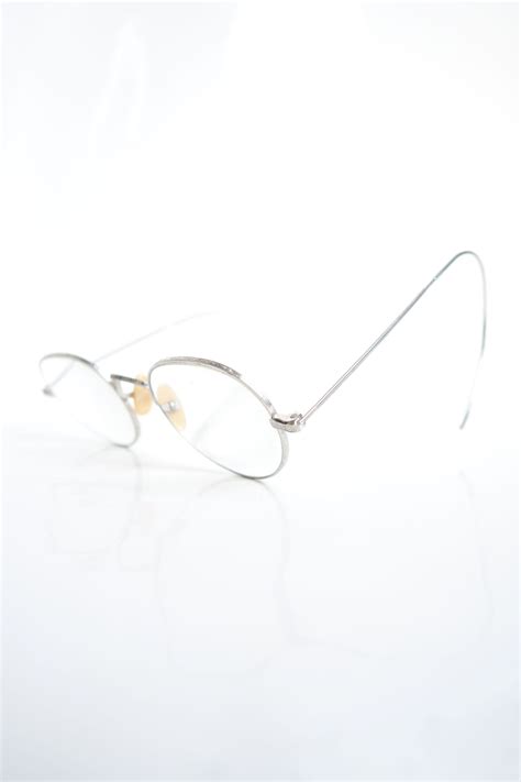 Vintage 1950s Wire Rim Glasses Classic Pince Nez Eyeglass - Etsy