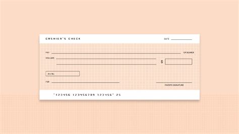 Free Blank Cheque Template PowerPoint & Google Slides