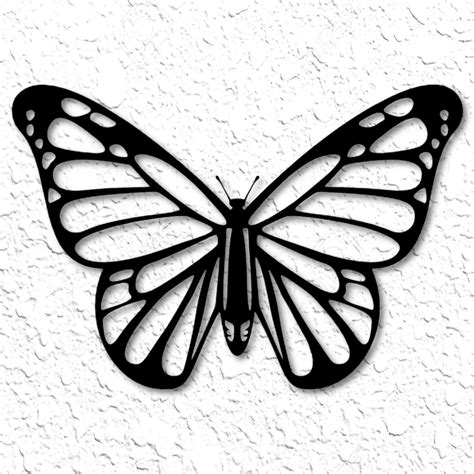 STL file Butterfly wall art butterflies wall decor 2d insect・3D ...