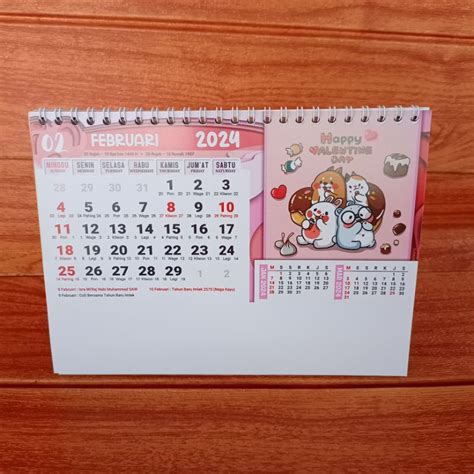 Jual kalender meja kartun lucu 2024 | Shopee Indonesia