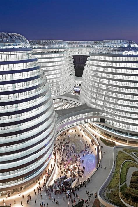 Zaha Hadid Designs the Galaxy SOHO Complex in Beijing, China ...