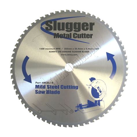 MCBL14 Slugger 14 inch Dry Cutting Metal Saw - Mild Steel