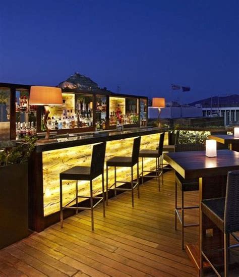 40 diseño para ideas de lujo de terraza | Rooftop bar design, Roof garden design, Rooftop design