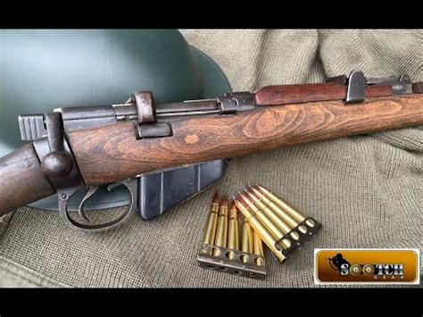 Lee Enfield No.1 Mk III SMLE Rifle Review : "Smelly" - YouTube