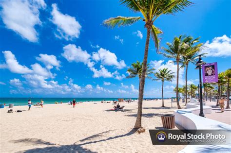 The Beach Las Olas Fort Lauderdale | Royal Stock Photo