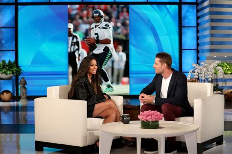 Hannah Brown, Ciara Appear on "Ellen DeGeneres Show" With Host Justin ...