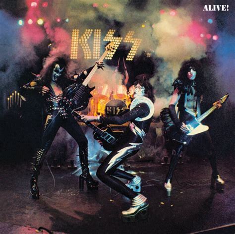 KISS - Alive! | Kiss album covers, Rock album covers, Album cover art