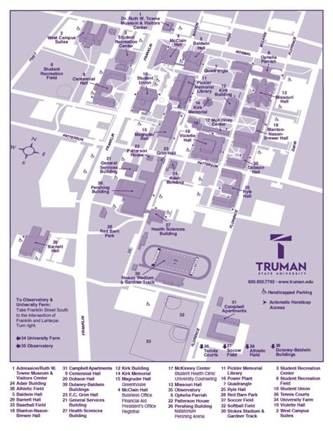 Campus Map | Truman State University