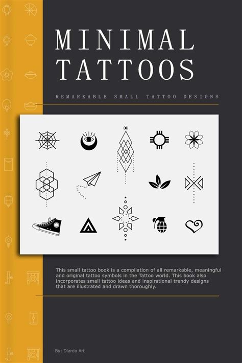 Minimal Tattoos: Remarkable and Advanced Small Tattoo Designs by Diardo Art Publishing | Goodreads