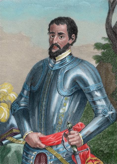 Hernando de Soto (1496/1497-1542). Spanish explorer and conquistador ...