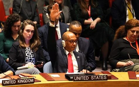 US Vetoes UNSC Resolution Calling For Immediate Humanitarian Ceasefire In Gaza - Northlines