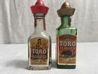 VTG El Toro Tequila & Margarita Mini Glass Liquor Bottles W Red Cap Tax Stamp | eBay