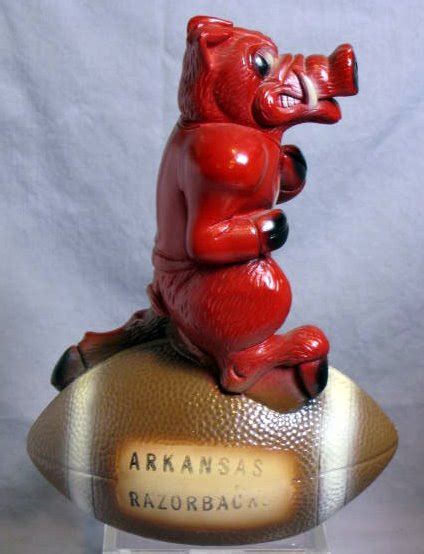 Lot Detail - 60's ARKANSAS RAZORBACKS MASCOT STATUE