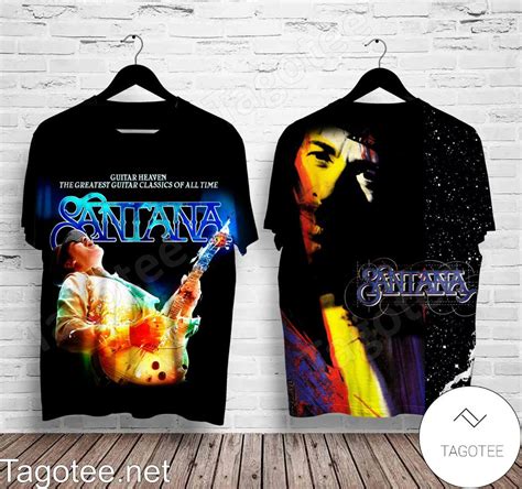 Santana Guitar Heaven The Greatest Guitar Classics Of All Time Shirt ...