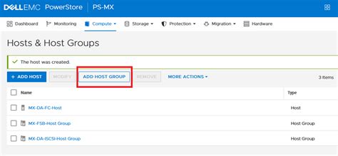 Configure PowerStore 1000T FC storage | Dell PowerEdge MX Networking Deployment Guide | Dell ...