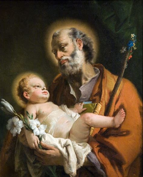 Object Lesson: St. Joseph and the Christ Child by Giovanni Domenico Tiepolo - New Orleans Museum ...