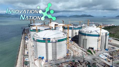 Construction of 5 super-sized LNG storage tanks completed in S China - CGTN