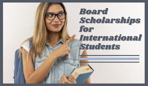 Board Scholarships for International Students at North American ...