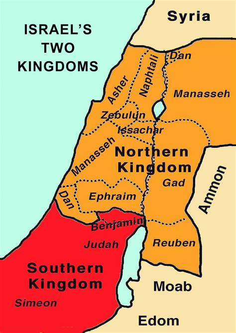 The Kingdoms Of Israel And Judah Bible Mapper Blog | Images and Photos finder