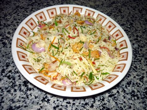 aunty celia's family meals: Nasi Ulam (herbal rice salad)