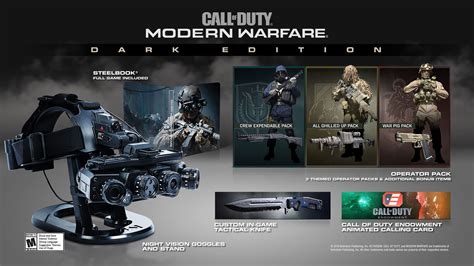 Call of Duty: Modern Warfare 'Dark Edition' contains night-vision goggles, preorder here ...