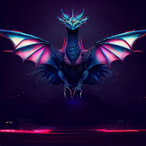 Cyberpunk Dragon – AI Art Gallery