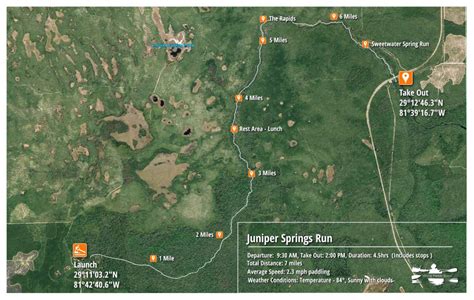 graphic-paddlemap-juniper-spring-run | Florida Paddle Notes