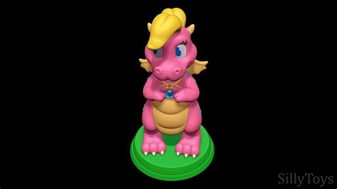 Cassie - Dragon Tales 3D Model by SillyToys