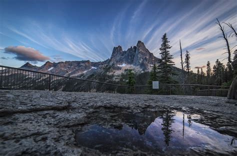 Liberty Bell from Washington Pass Overlook - Andy Porter Images