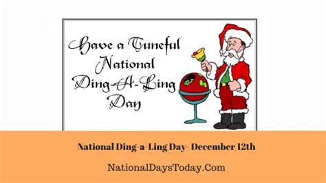 National Ding-a-Ling-Day 2023 - Things You Should Know