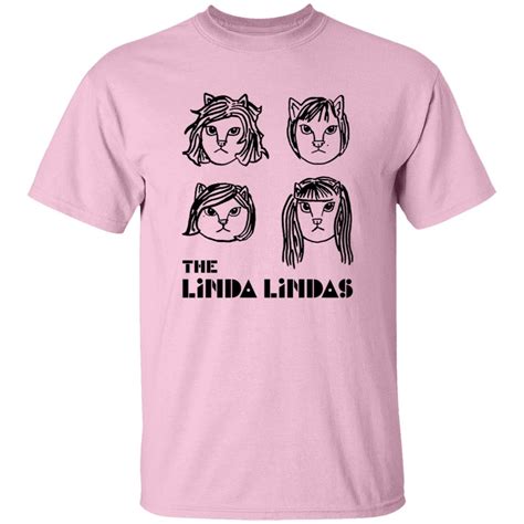 Official The Linda Lindas Merch Cats Shirt - Tiotee