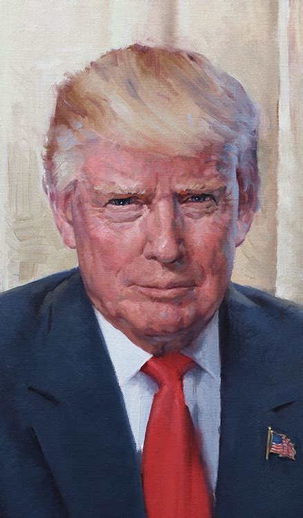 John Howard Sanden - President Donald J. Trump portrait